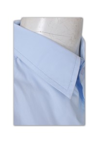 SU166 度身訂做校服恤衫 翻領恤衫設計選擇 胸袋繡花Logo恤衫 校服恤衫專門店  細節-3